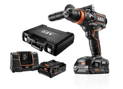 Дрель-шуруповерт AEG BSB 18CBLLE Li-252C 4935464411 (с 2-мя АКБ)