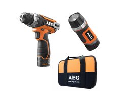 Дрель-шуруповерт AEG BS 12C2 LI-202B KIT1-X5 [4935451237]