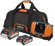 Аккумулятор с зарядным устройством AEG Powertools SET LL18X0BL 4932459167 (18В/2 + 5 а*ч)
