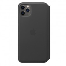 Чехол Apple Folio для iPhone 11 Pro Max (черный)