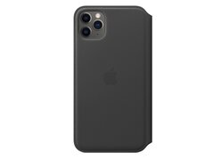 Чехол Apple Folio для iPhone 11 Pro Max (черный)