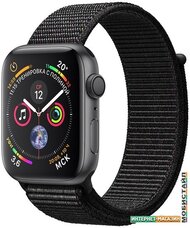 Умные часы Apple Watch Series 4 40 мм (алюминий серый космос/нейлон черный)