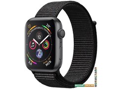 Умные часы Apple Watch Series 4 40 мм (алюминий серый космос/нейлон черный)