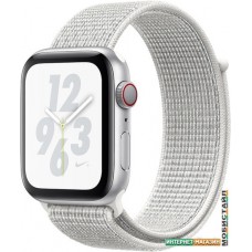 Умные часы Apple Watch Series 4 LTE 40 мм (алюминий серебристый/снежная вершина)