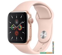Умные часы Apple Watch Series 5 LTE 44 мм (алюминий золотистый/розовый песок)