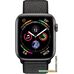 Умные часы Apple Watch Series 4 44 мм (алюминий серый космос/нейлон черный)