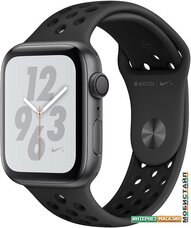 Умные часы Apple Watch Nike+ 44 мм (алюминий серый космос/антрацитовый, черный)