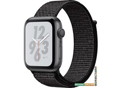 Умные часы Apple Watch Series 4 Nike+ 40 мм (алюминий серый космос/черный)