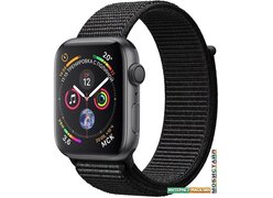 Умные часы Apple Watch Series 4 44 мм (алюминий серый космос/нейлон черный)