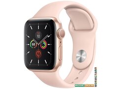 Умные часы Apple Watch Series 5 40 мм (алюминий золотистый/розовый песок)