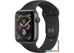 Умные часы Apple Watch Series 4 44 мм (алюминий серый космос/черный)