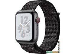 Умные часы Apple Watch Nike+ LTE 44 мм (алюминий серый космос/черный нейлон)