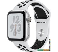 Умные часы Apple Watch Nike+ 40 мм (алюминий серебристый/чистая платина, черный)