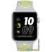 Умные часы Apple Watch Nike+ 38mm Silver with Flat Silver/Volt Nike Band 