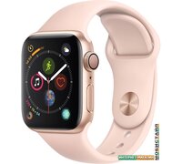 Умные часы Apple Watch Series 4 40 мм (алюминий золотистый/розовый песок)