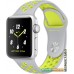 Умные часы Apple Watch Nike+ 38mm Silver with Flat Silver/Volt Nike Band 