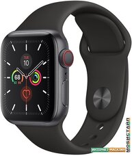Умные часы Apple Watch Series 5 LTE 40 мм (алюминий серый космос/черный)