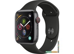 Умные часы Apple Watch Series 4 LTE 44 мм (алюминий серый космос/черный)