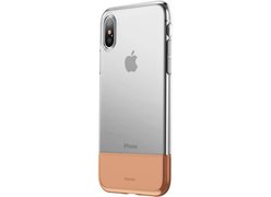 Baseus Half to Half Case For iPhone XR золотой