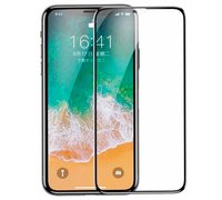 Baseus 0.2 mm Silk-screen Tempered Glass Film для iPhone X