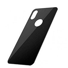 Защитное стекло Baseus 4D Tempered Back Glass для задней панели iPhone XS черный