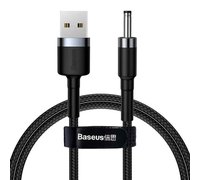 Кабель Baseus Cafule USB to DC 3.5mm 2A 1m