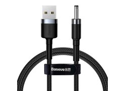 Кабель Baseus Cafule USB to DC 3.5mm 2A 1m