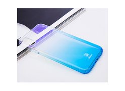 Baseus Glow для Apple iPhone X/XS Gradient голубой