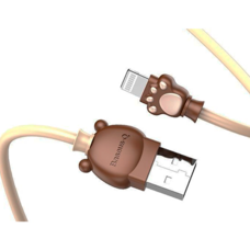 Кабель Baseus Lightning Bear Cable 1m коричневый