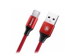 Кабель Baseus Yiven Cable For Type-c 3A 1.2M красный