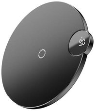 Baseus Digtal LED Display Wireless Charger черный