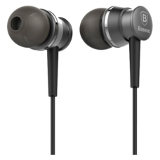 Наушники Baseus Lark Series Wired Earphone черный