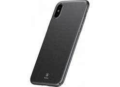 Baseus Meteorite Case For iPhone X темно-серый
