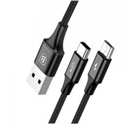 Кабель Baseus Rapid Series 2-in-1 Cable Micro+Type-C 3A 1.2M