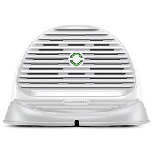 Беспроводная зарядка Baseus Silicone Horizontal Desktop Wireless Charger белый