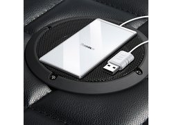 Ультратонкое беспроводное ЗУ Baseus Card Ultra-thin 15W белый