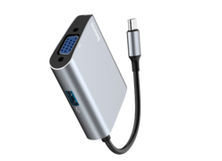 Адаптер Baseus Type-C to VGA + USB 3.0