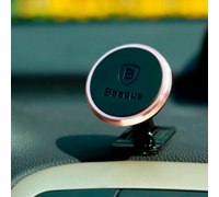 Магнитный держатель Baseus 360 Rotation Magnetic Mount Holder розовый