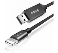 Кабель для Apple Baseus Artistic striped USB cable для Lightning 5 М фиолетовый