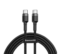 Кабель Baseus Cafule Series Type-C PD2.0 60W серый