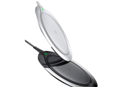 Беспроводная зарядка Baseus Metal Tarnish белый