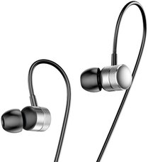 Наушники Baseus Encok Wire Earphone H04 серебристый