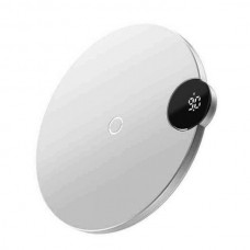 Baseus Digtal LED Display Wireless Charger белый