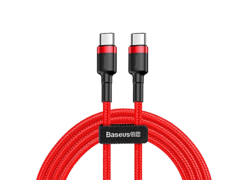 Кабель Baseus Cafule Series Type-C PD2.0 60W 2м красный