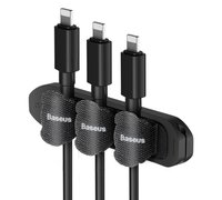 Держатель для кабеля Baseus kaka Fixer Kit черный