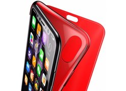 Baseus Touchable Case для iPhone X красный
