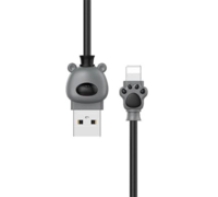 Кабель Baseus Lightning Bear Cable 1m серый