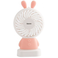 Мини-вентилятор Baseus Exquisite rabbit Fan розовый