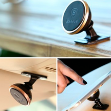 Магнитный держатель Baseus 360 Rotation Magnetic Mount Holder золотой