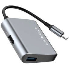 Адаптер Baseus Enjoyment series USB-C to HDMI/USB 3.0 (CATSX-D0G)